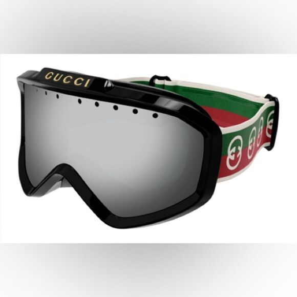 Gucci 1210 Black Ski Goggles - Picture 3 of 4